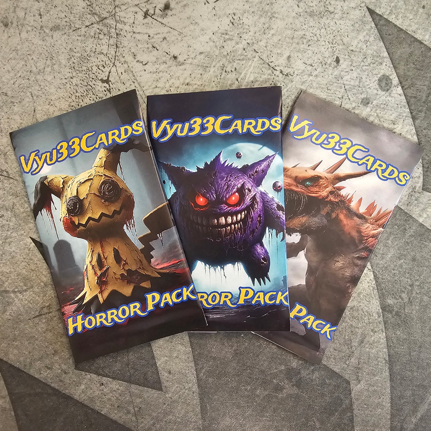 Horror Pack - Vyu33Cards