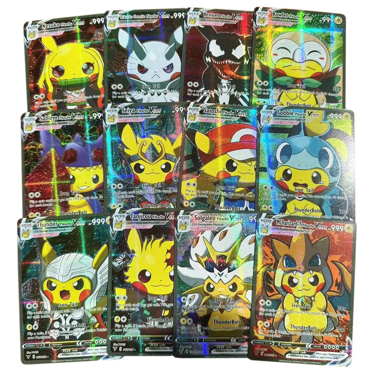 Random Pikachu Cosplay Card - Vyu33Cards