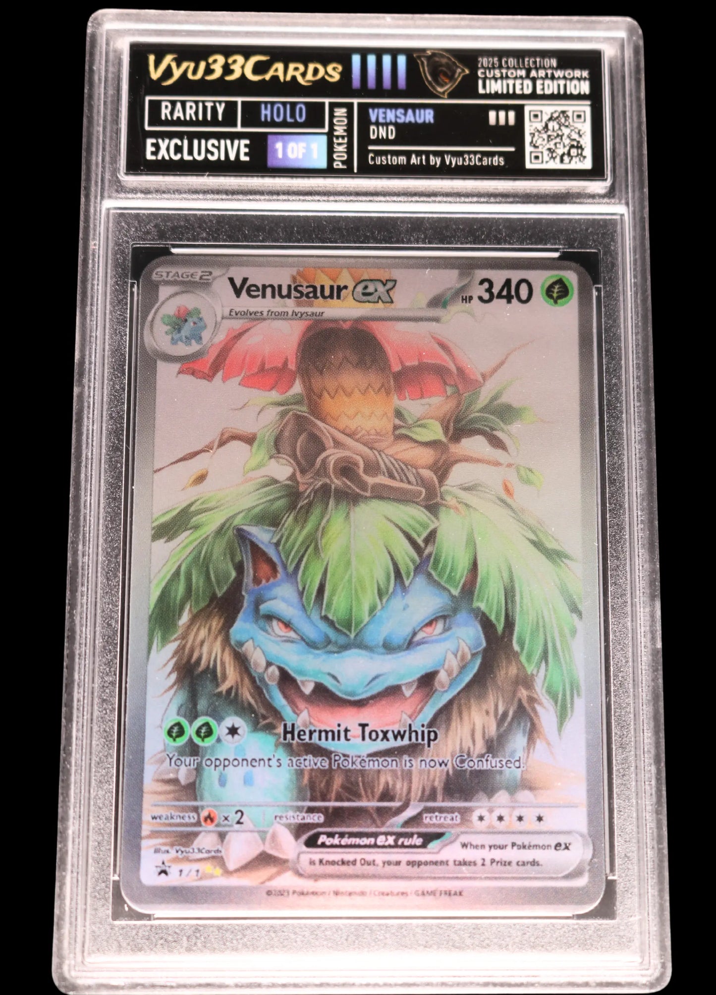 Exclusive 1 of 1 - DND Venusaur Slab My Store