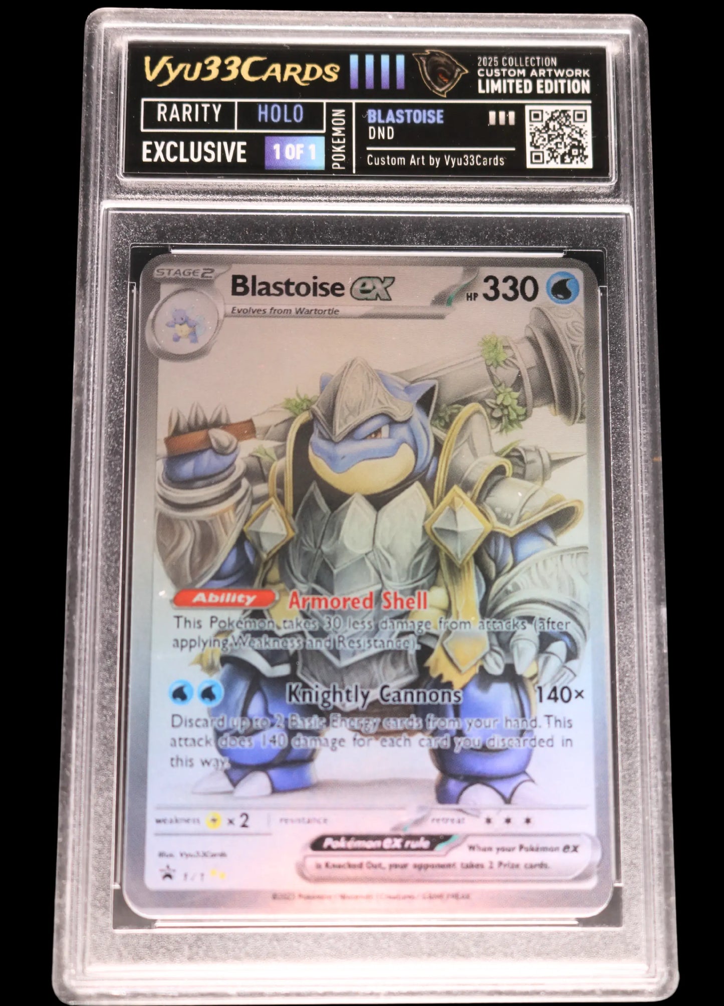 Exclusive 1 of 1 - DND Blastoise Slab My Store