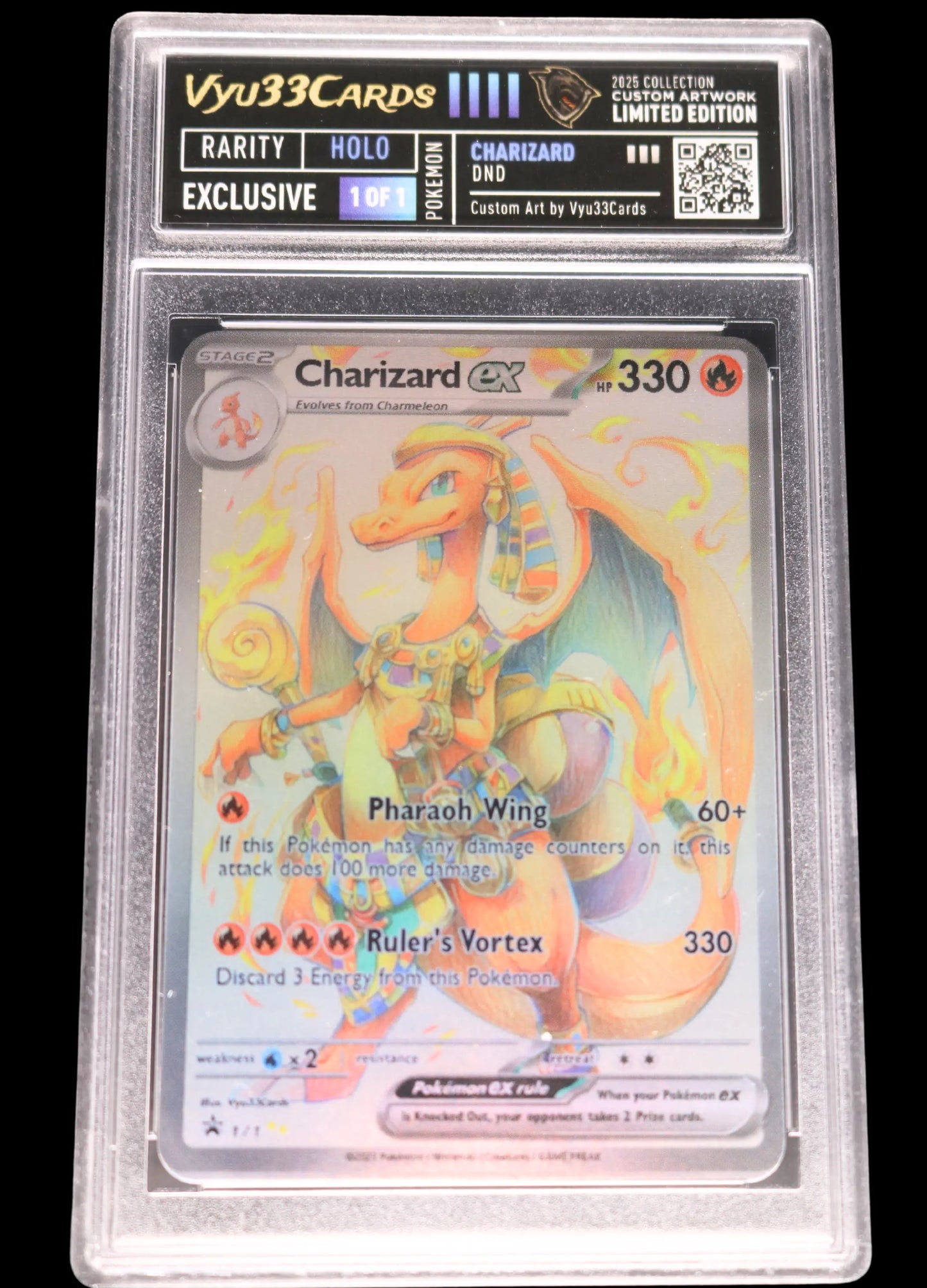 Exclusive 1 of 1 - DND Charizard Slab My Store