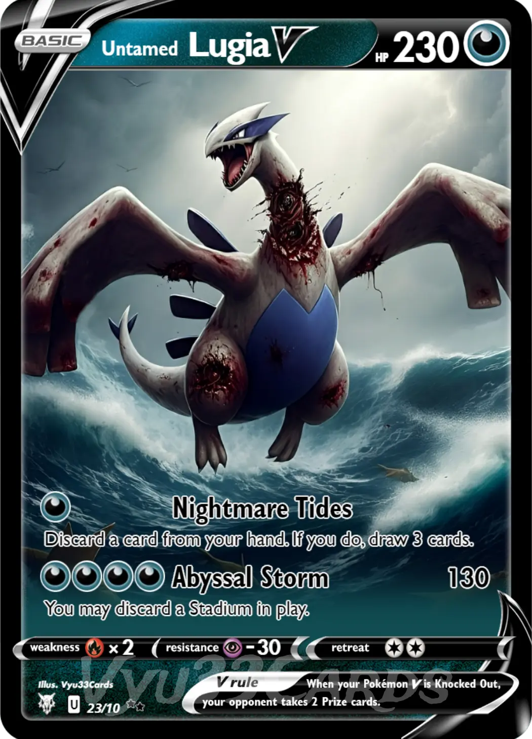 (Bundle) MASTER SET Horror Cards 1-60 Vyu33Cards