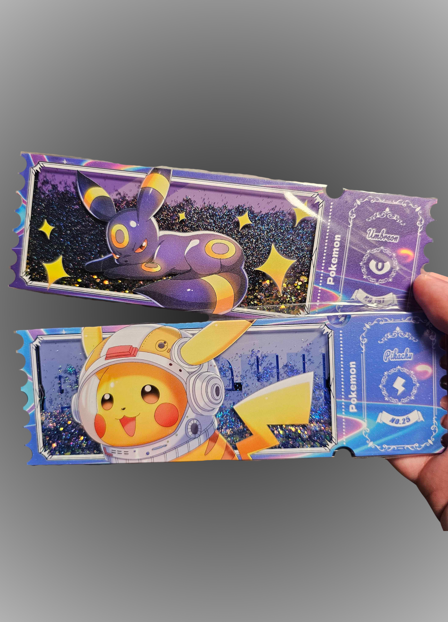 Quicksand Liquid Acrylic Ticket Pack Vyu33Cards