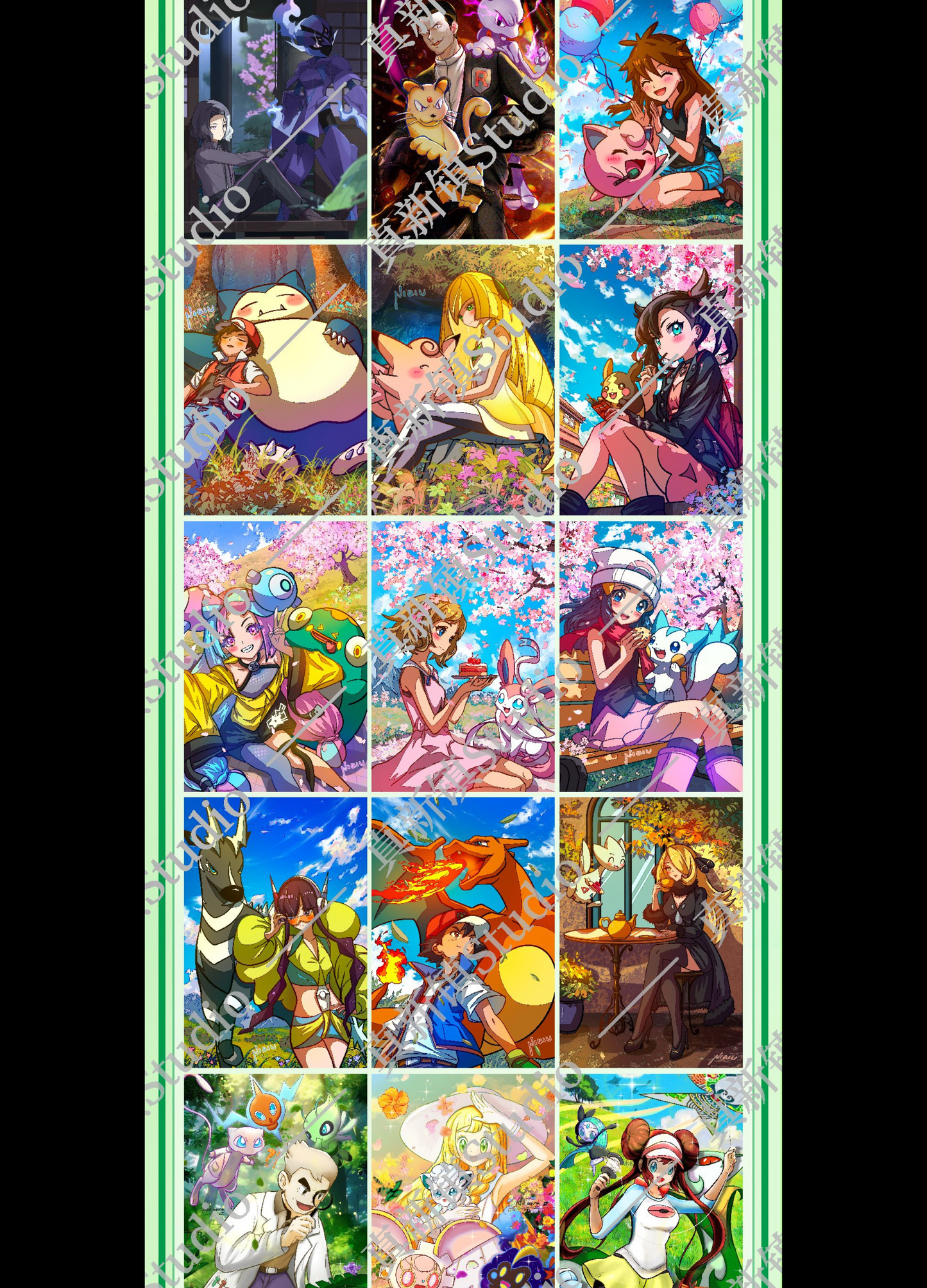 151 Art Board Shikishi Pokémon Pack