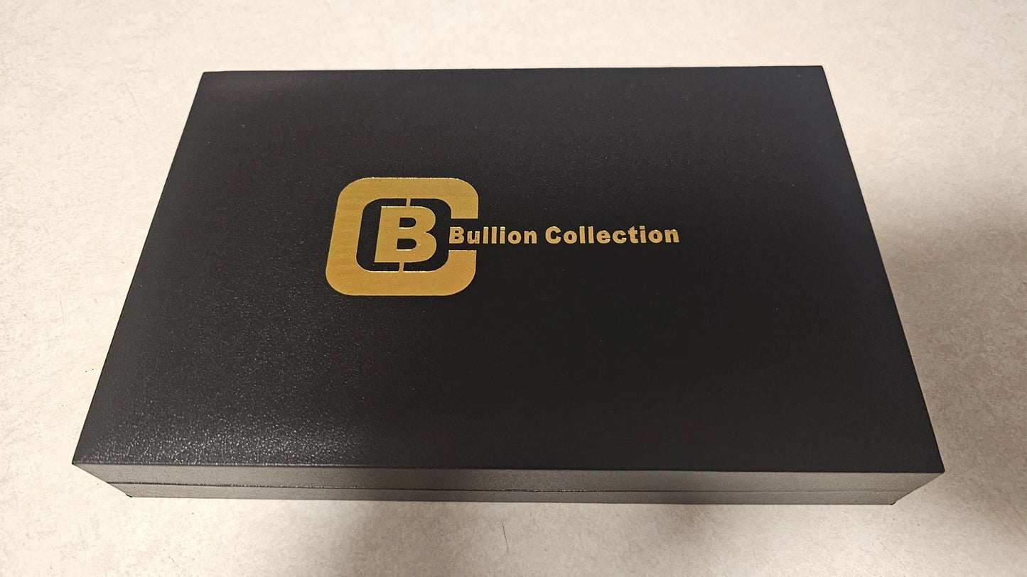 7 Piece Pokemon Gold Bar 1oz Bullion Box Set (Gold Plated) Vyu33Cards