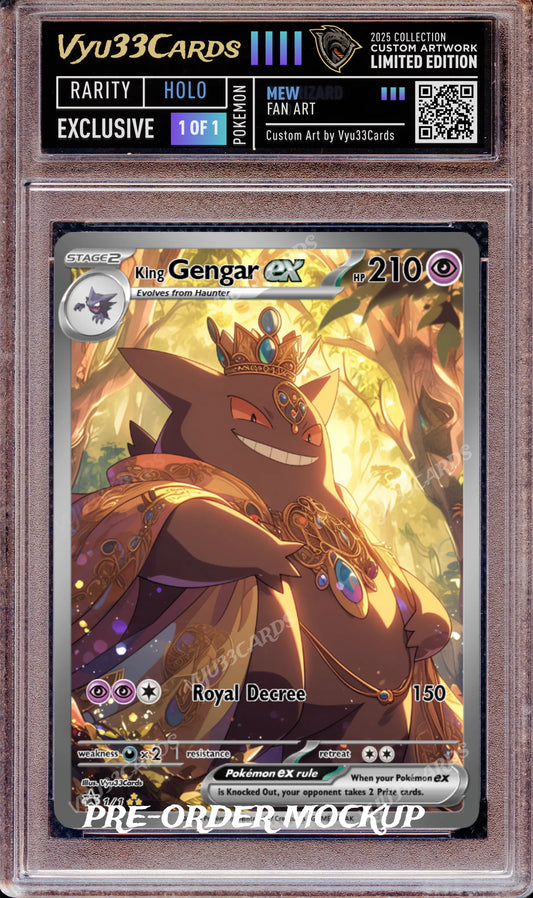 Exclusive 1 of 1 - Royal Gengar Slab My Store