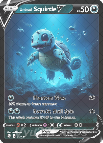 (Bundle) Horror Cards 1-10 - Vyu33Cards