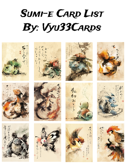 Sumi-e (BETA RELEASE) Pack