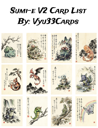 Sumi-e V1 Pack