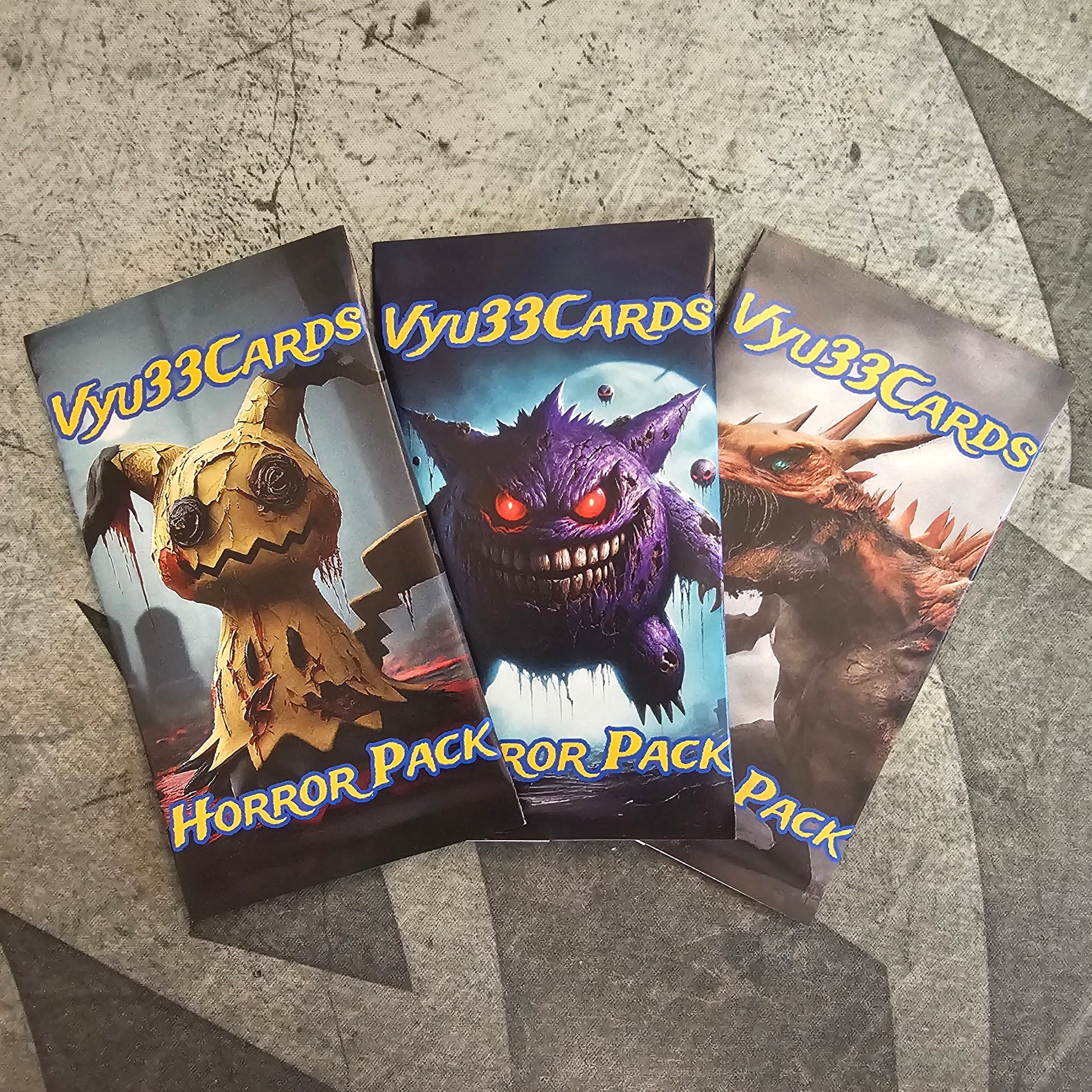 Horror Pack - Vyu33Cards