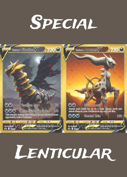 (Special Edition) Arceus/Giratina Lenticular Horror Card My Store
