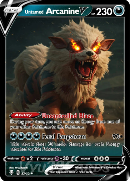 Arcanine GX Horror Card My Store