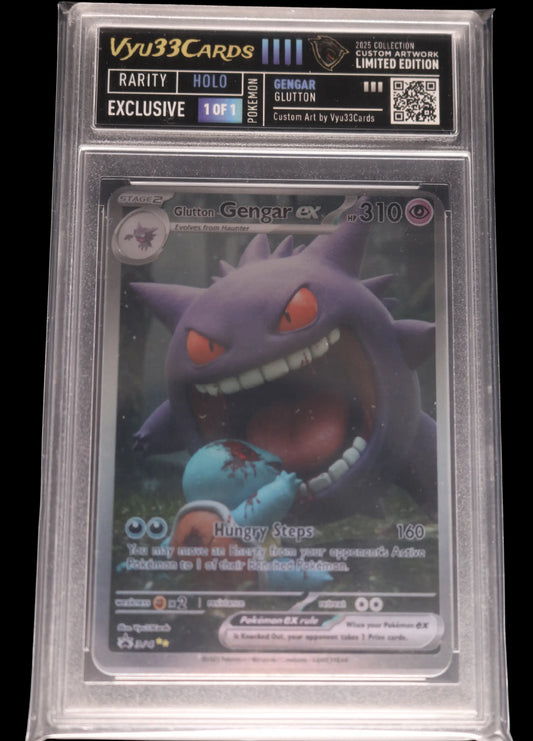 Exclusive 1 of 1 - Glutton Gengar Slab Collection (4) My Store