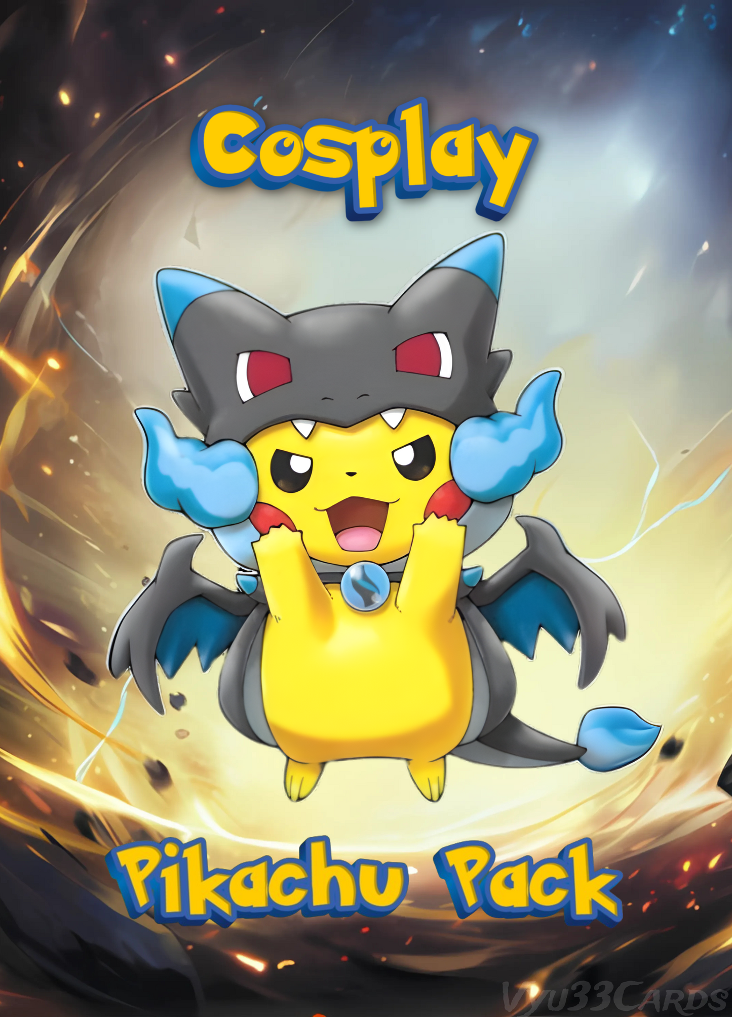 Cosplay Pikachu Pokémon Pack