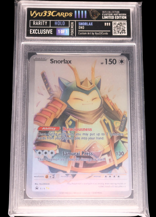 Exclusive 1 of 1 - DND Snorlax Slab My Store