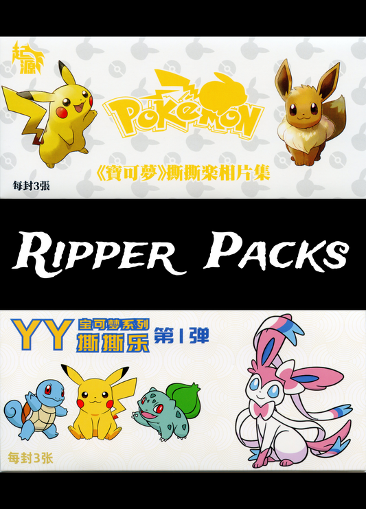 Pokémon Ripper Packs (3x)