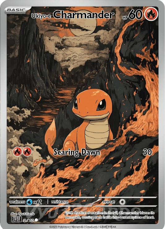 Charmander Ukiyo-e Card My Store