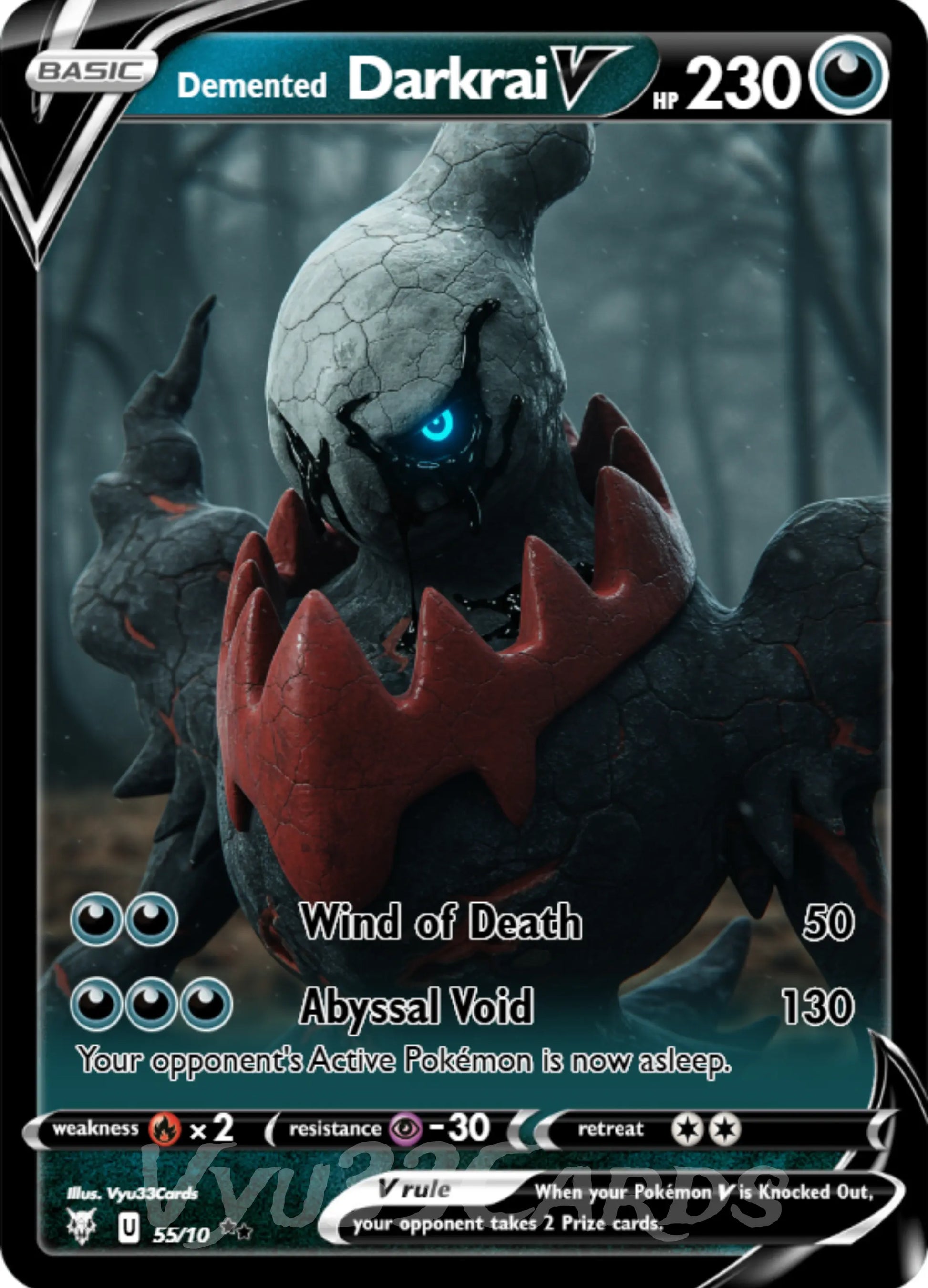 (Bundle) Horror Cards 51-60 Vyu33Cards