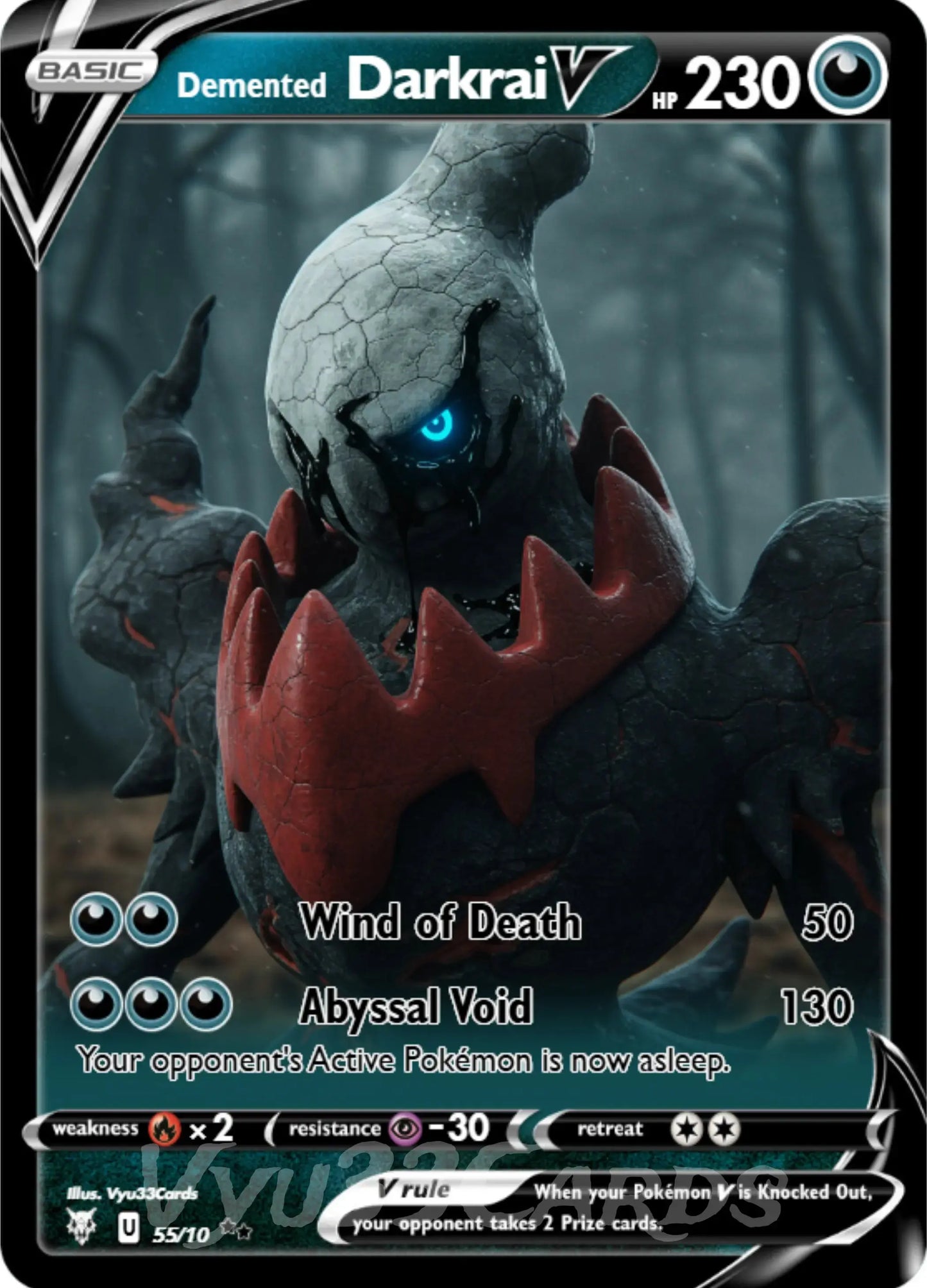 Darkrai Horror Card My Store