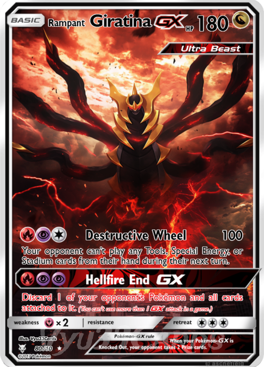 (Pre-Order) Giratina Horror Card