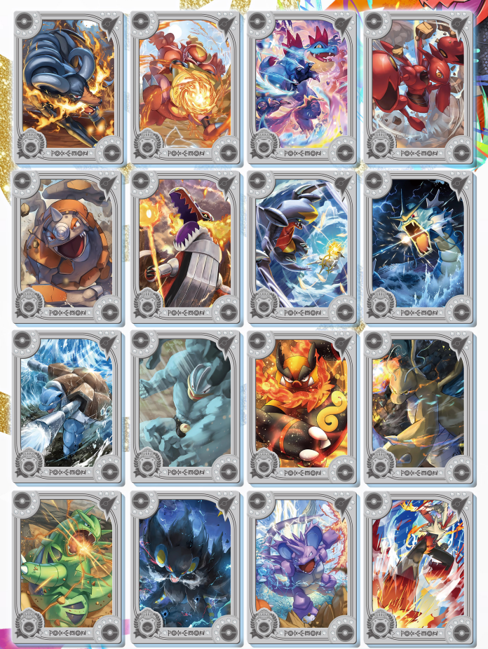 DAWAY Diamond Metal Pokemon Card Pack Vyu33Cards DAWAY Diamond Metal Pokemon Card Pack Vyu33Cards