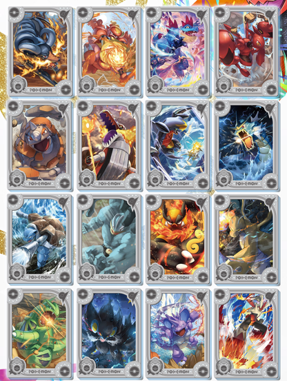 DAWAY Diamond Metal Pokemon Card Pack