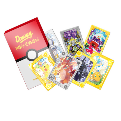 DAWAY Diamond Metal Pokemon Card Pack