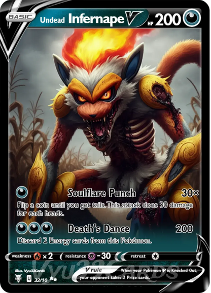 (Bundle) Horror Cards 31-40 Vyu33Cards