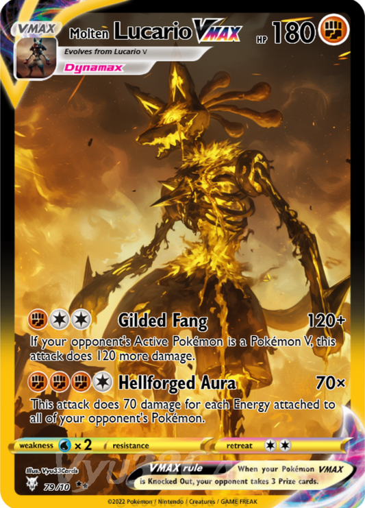 (Pre-Order) Lucario Horror Card