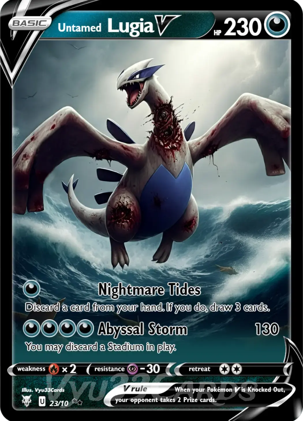 (Bundle) MASTER SET Horror Cards 1-60 Vyu33Cards