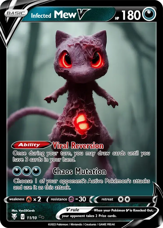 Mew Horror Card My Store