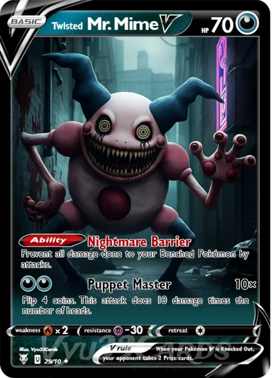 (Bundle) MASTER SET Horror Cards 1-60 Vyu33Cards