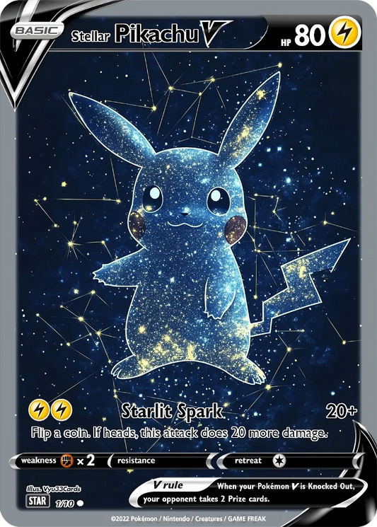Pikachu Stellar Card My Store
