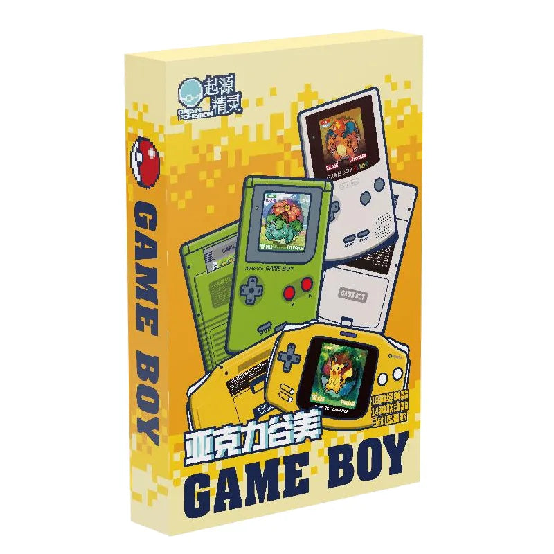 Pokémon Acrylic Gameboy Display And Lenticular Card Packs (10)