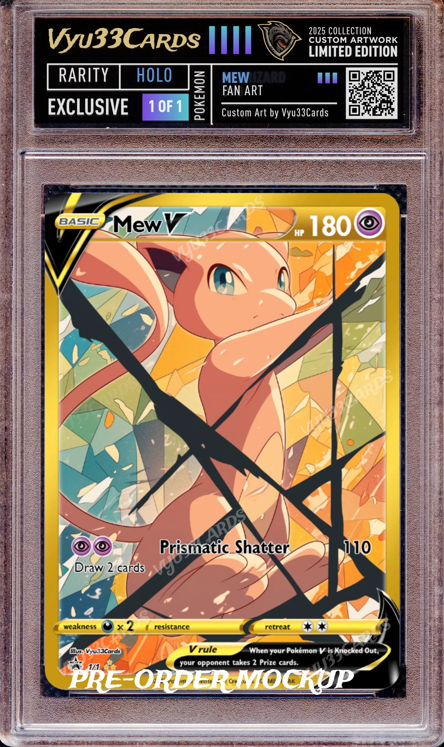 Exclusive 1 of 1 - Prism Mew Slab My Store