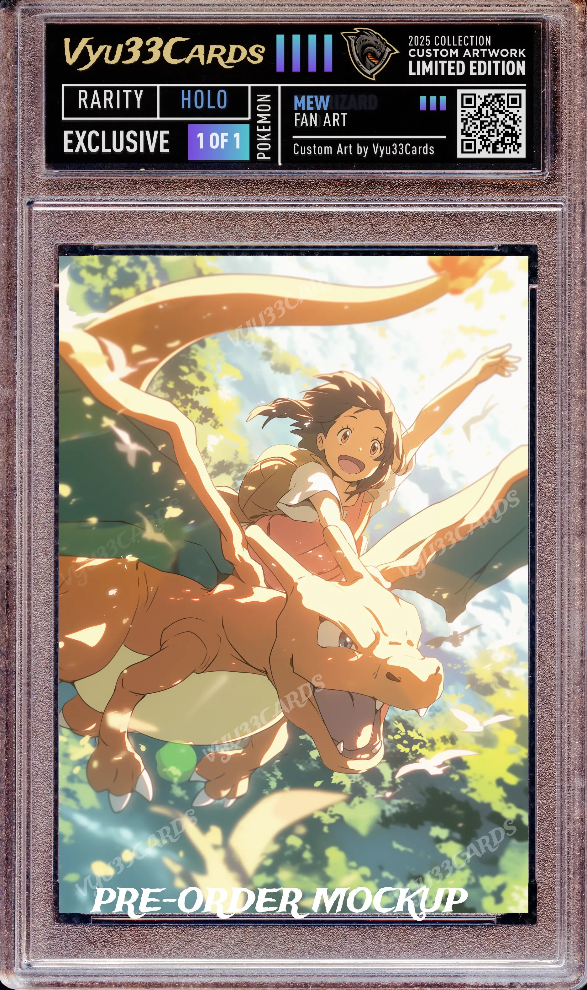 Exclusive 1 of 1 - Gatari Charizard Slab My Store