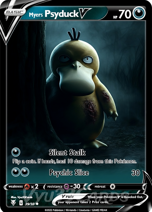 Psyduck Horror Card