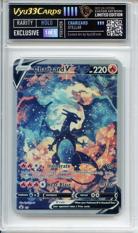 Exclusive 1 of 1 - Stellar Charizard Slab My Store