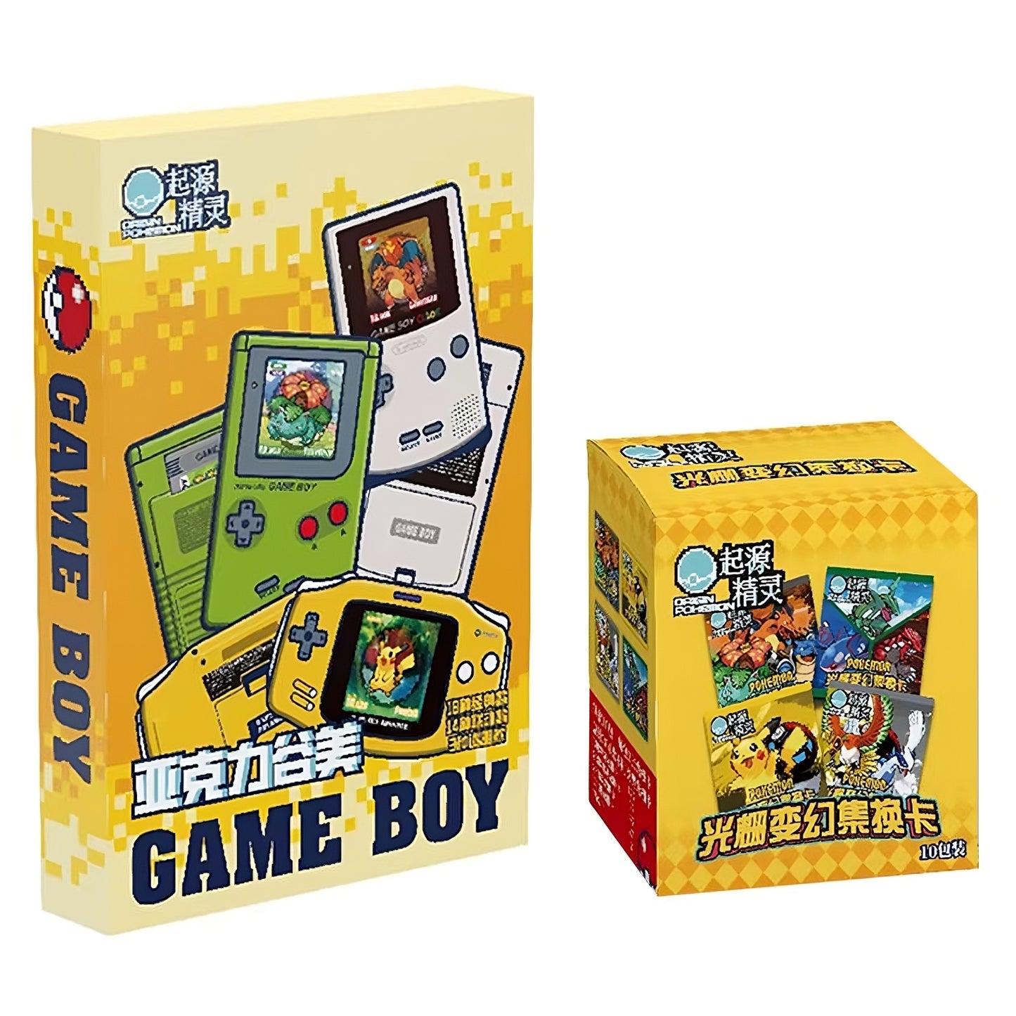 Pokémon Acrylic Gameboy Display And Lenticular Card Packs (10)